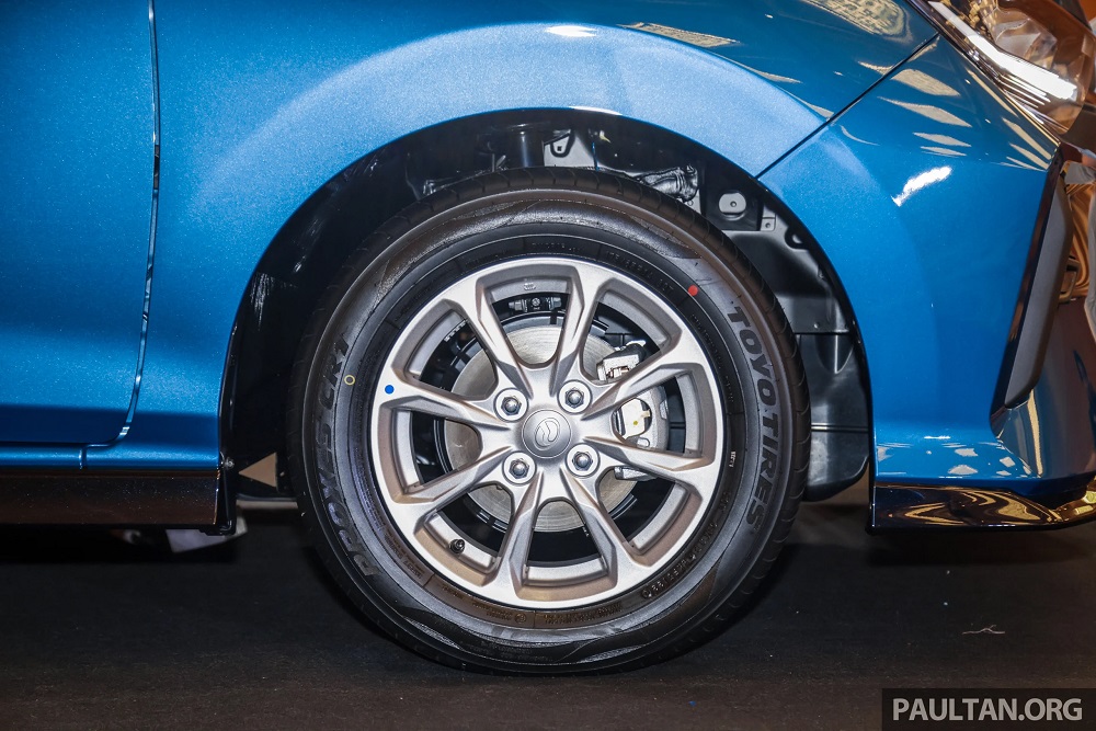 Vành 14 inch là trang bị chung của Perodua Axia 2023 ở cả 4 phiên bản Vành 14 inch là trang bị chung của Perodua Axia 2023 ở cả 4 phiên bản