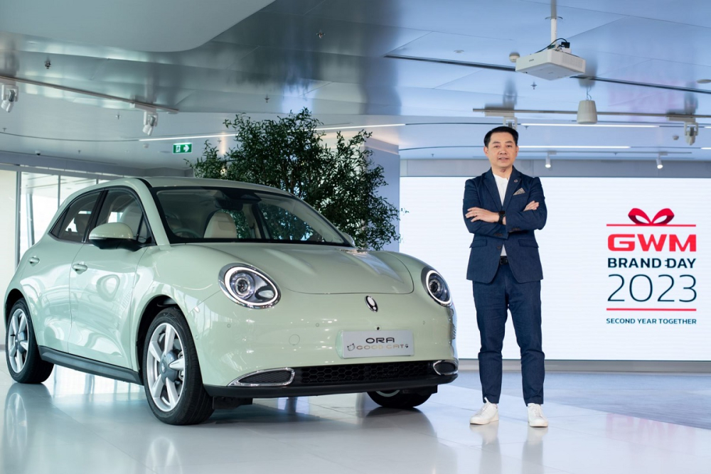 &Ocirc; t&ocirc; điện Ora Good Cat sẽ được lắp r&aacute;p tại Th&aacute;i Lan v&agrave;o năm sau