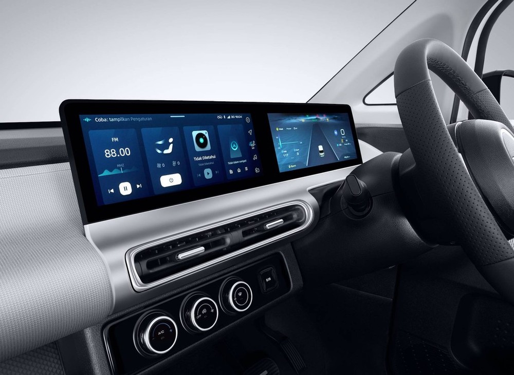 Màn hình đặt nổi trên mặt táp-lô của Wuling Air EV Màn hình đặt nổi trên mặt táp-lô của Wuling Air EV