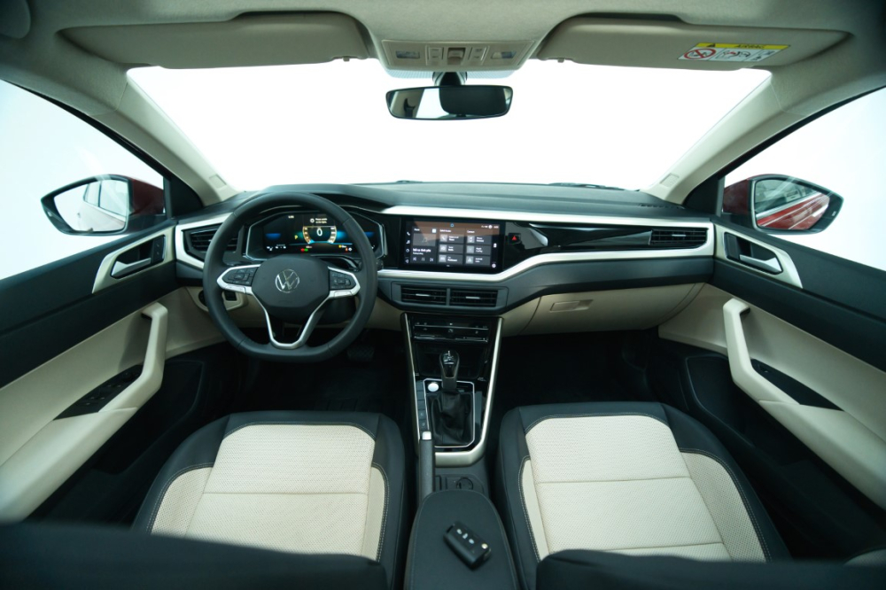 Nội thất của Volkswagen Virtus Nội thất của Volkswagen Virtus