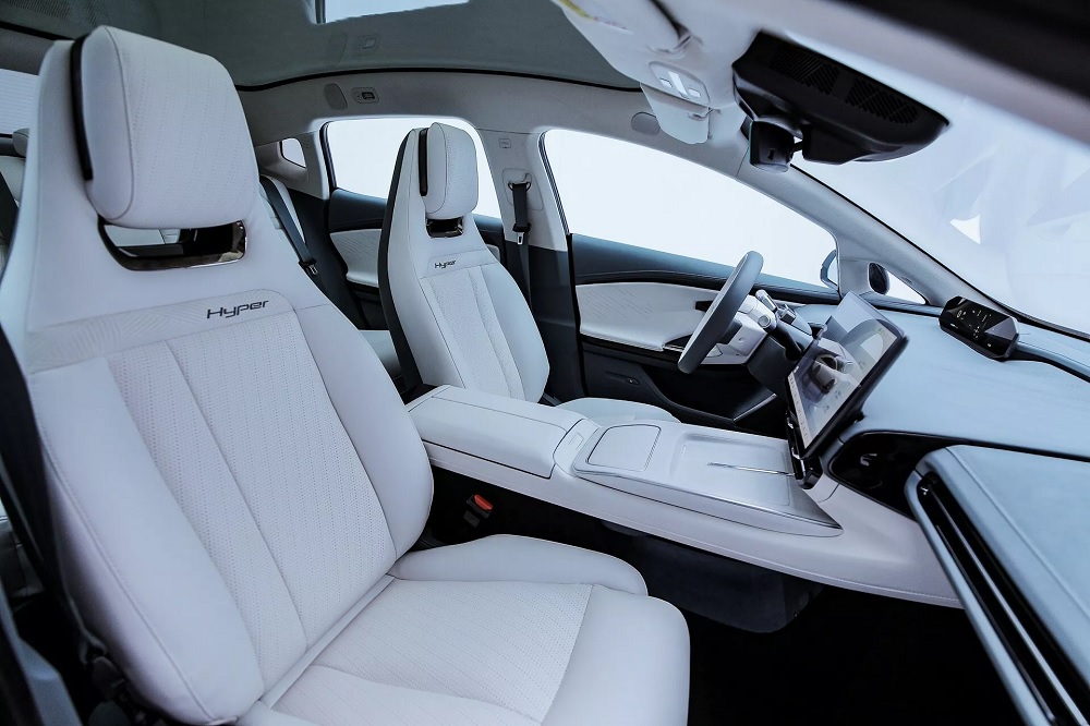 Ghế trước của GAC Aion Hyper GT