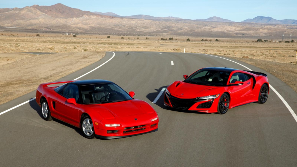 Acura NSX thế hệ thứ nhất v&agrave; thứ hai