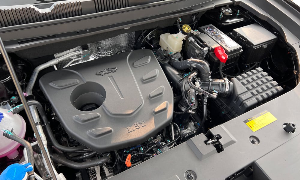 Động cơ tăng &aacute;p 1.5L của Jetour Dashing 