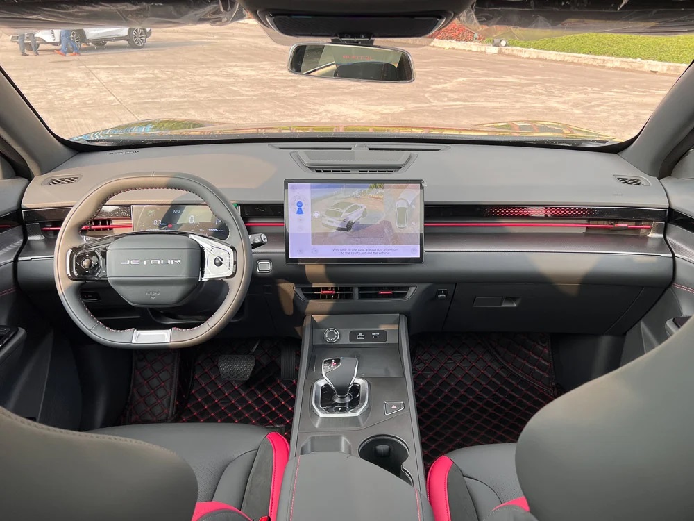 Jetour Dashing c&oacute; m&agrave;n h&igrave;nh cảm ứng trung t&acirc;m cỡ lớn