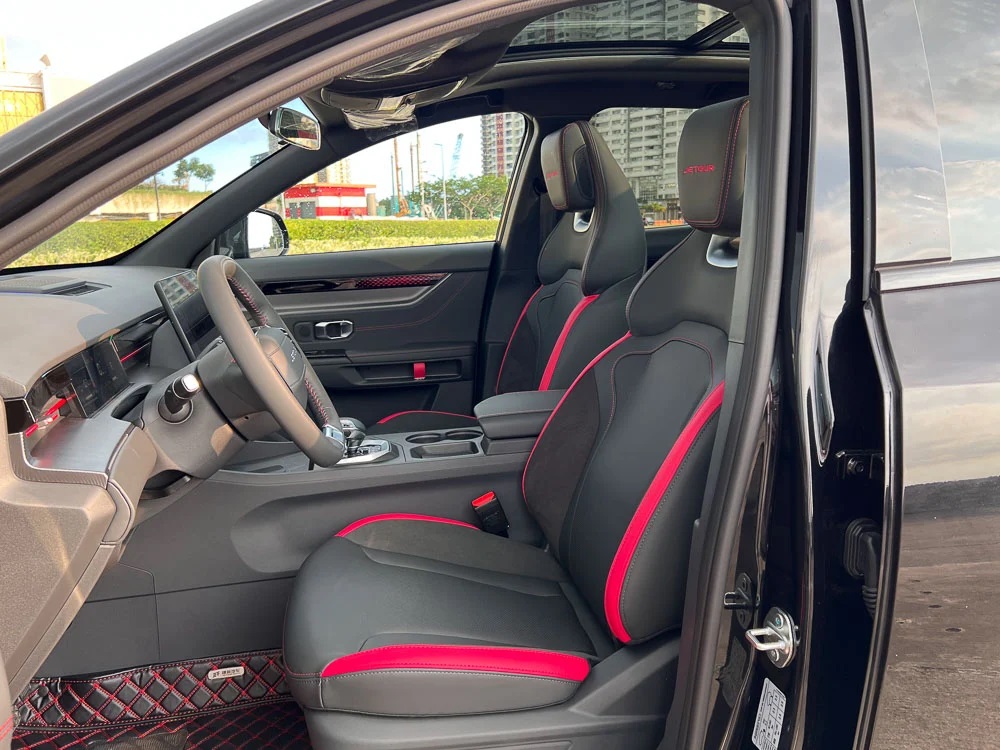 H&agrave;ng ghế trước của Jetour Dashing 