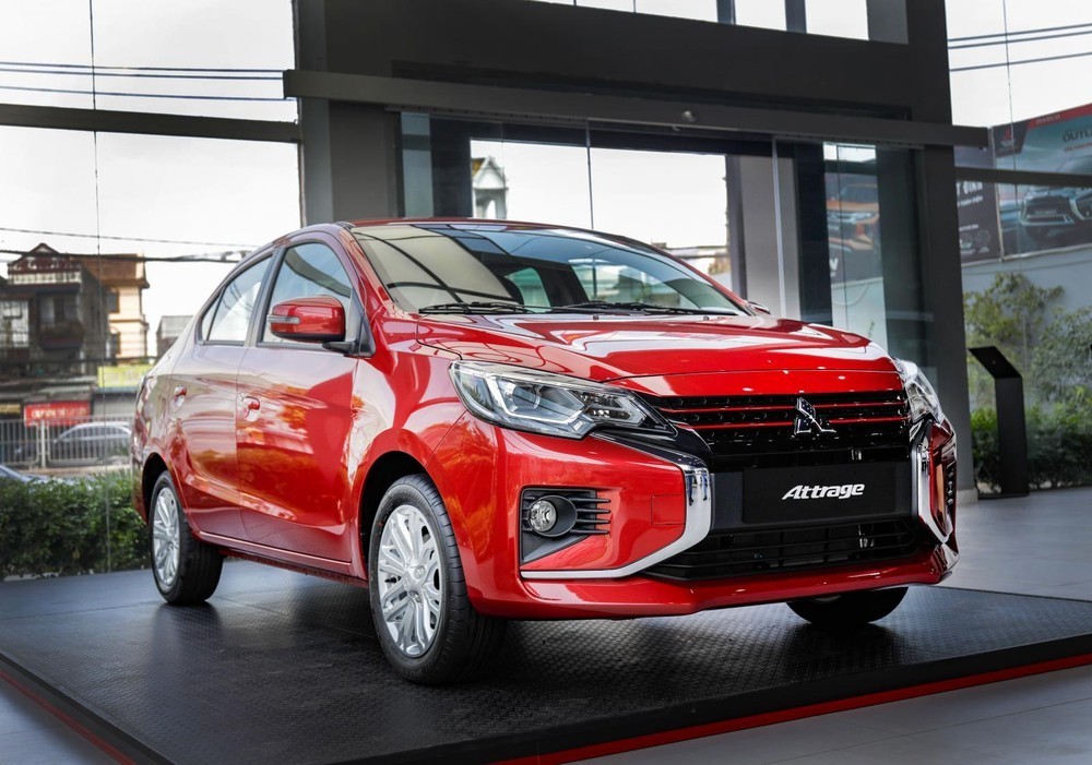 Mitsubishi Attrage xếp thứ 4. Mitsubishi Attrage xếp thứ 4.