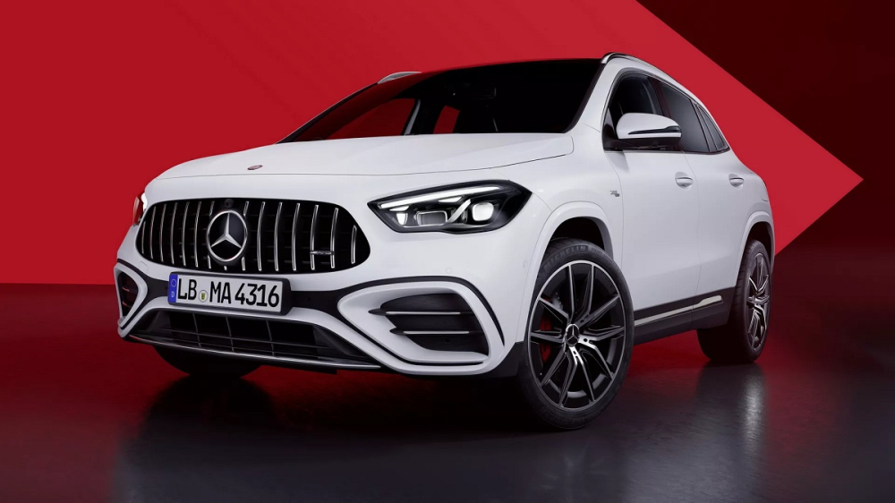 Thiết kế đầu xe của Mercedes-Benz GLA 2024 Thiết kế đầu xe của Mercedes-Benz GLA 2024