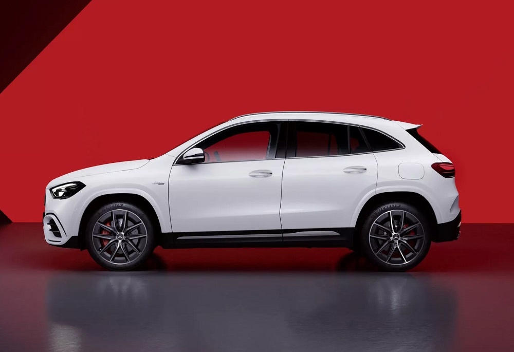 Mercedes-Benz GLA 2024 có vành la-zăng mới Mercedes-Benz GLA 2024 có vành la-zăng mới