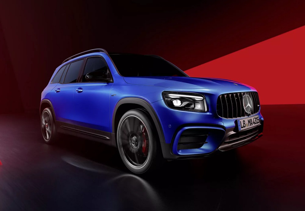 Thiết kế đầu xe của Mercedes-Benz GLB 2024 Thiết kế đầu xe của Mercedes-Benz GLB 2024