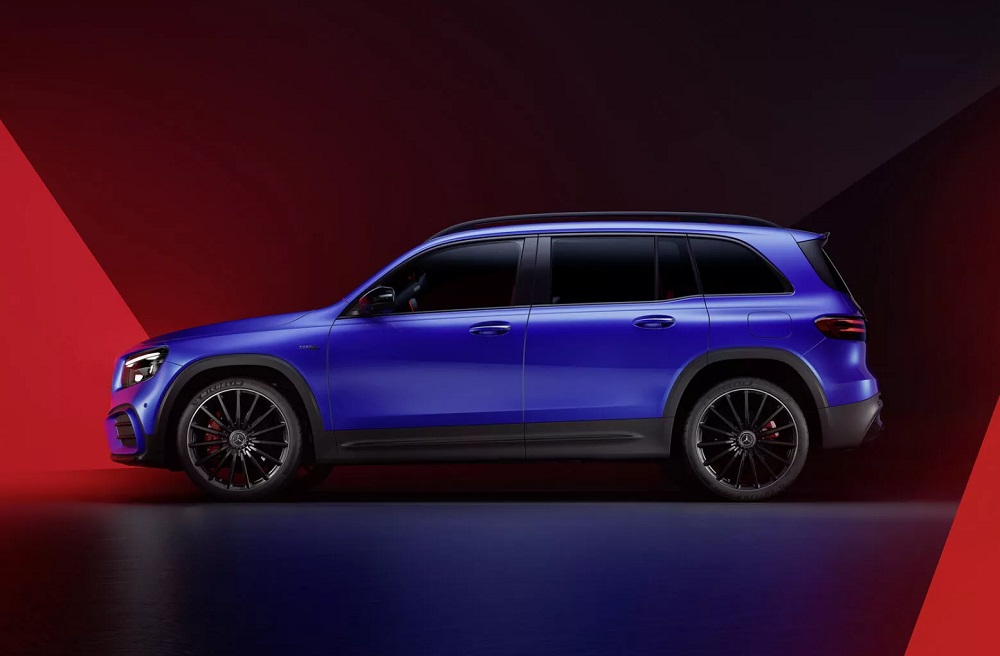 Mercedes-Benz GLB 2024 có vành la-zăng mới Mercedes-Benz GLB 2024 có vành la-zăng mới