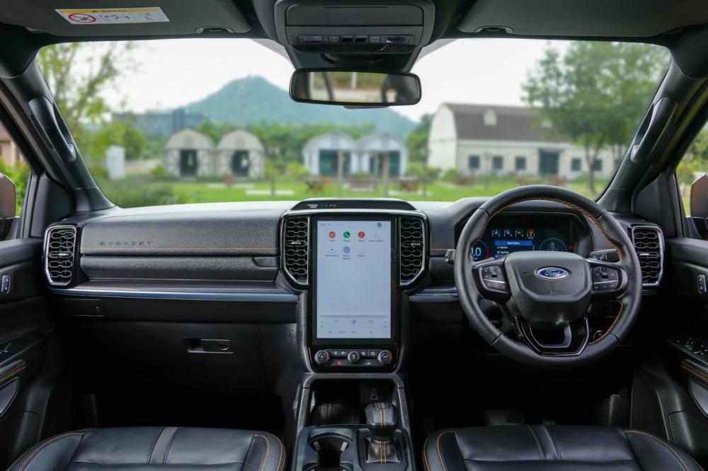 Nội thất của Ford Everest Wildtrak 2023 Nội thất của Ford Everest Wildtrak 2023