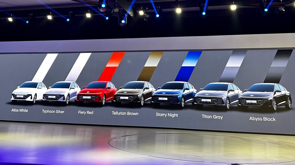 Màu sơn của Hyundai Accent 2023 Màu sơn của Hyundai Accent 2023