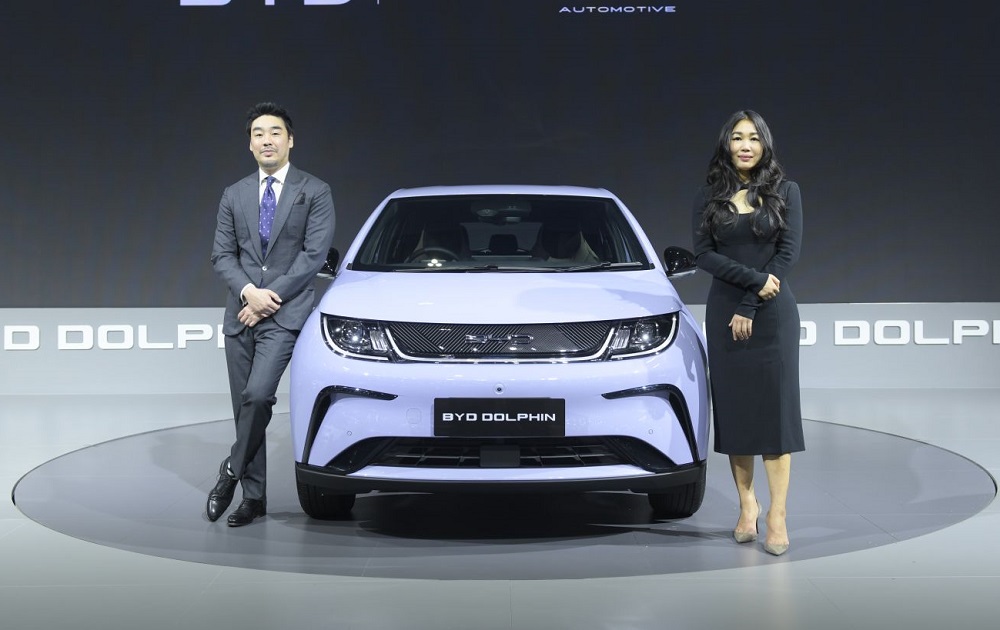 BYD Dolphin ra mắt trong triển lãm BIMS 2023 BYD Dolphin ra mắt trong triển lãm BIMS 2023
