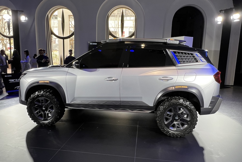 Hyundai Mufasa Adventure sở hữu chiều cao gầm nổi bật Hyundai Mufasa Adventure sở hữu chiều cao gầm nổi bật