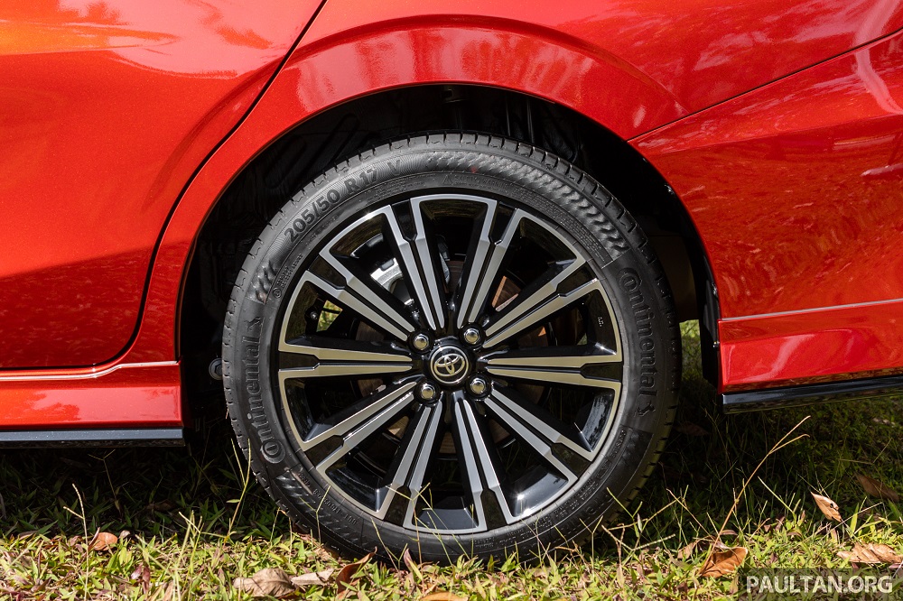 Vành 17 inch của Toyota Vios 2023 Vành 17 inch của Toyota Vios 2023