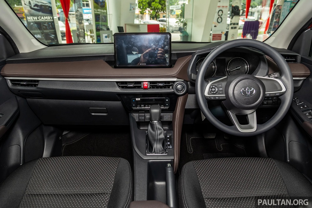 Nội thất của Toyota Vios 2023 bản E Nội thất của Toyota Vios 2023 bản E