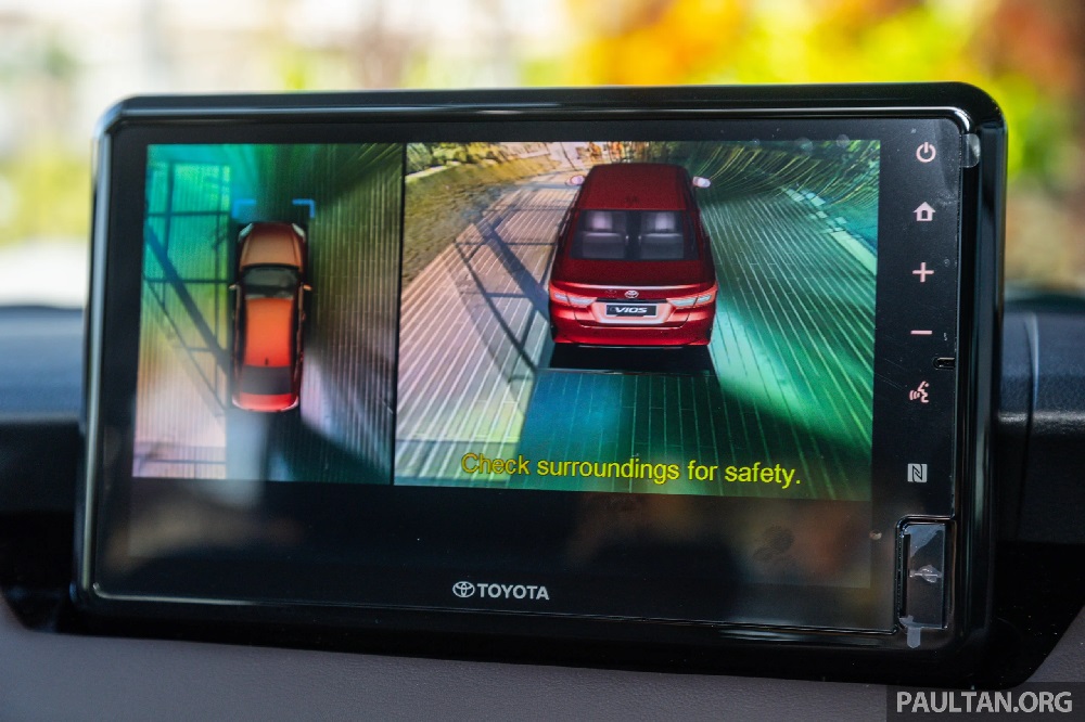 Toyota Vios 2023 có camera 360 độ Toyota Vios 2023 có camera 360 độ