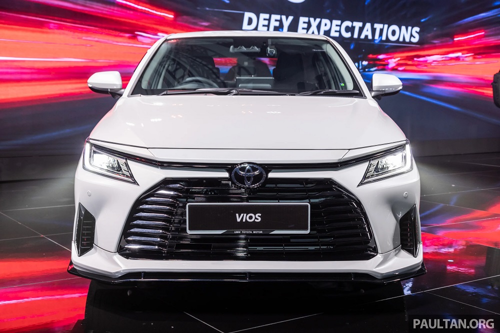 Cận cảnh đầu xe của Toyota Vios 2023 Cận cảnh đầu xe của Toyota Vios 2023