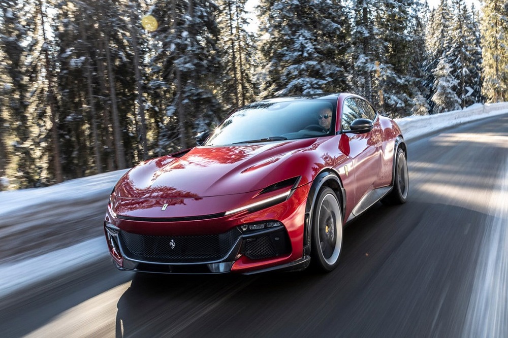 Thiết kế đầu xe của Ferrari Purosangue Thiết kế đầu xe của Ferrari Purosangue