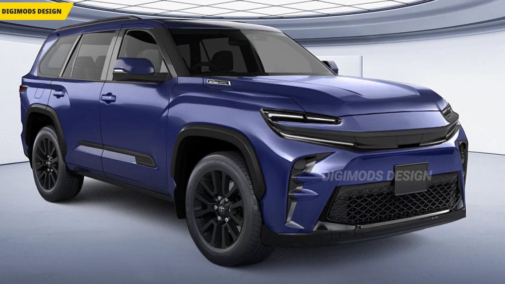 Hình phác thảo Toyota Fortuner mới Hình phác thảo Toyota Fortuner mới