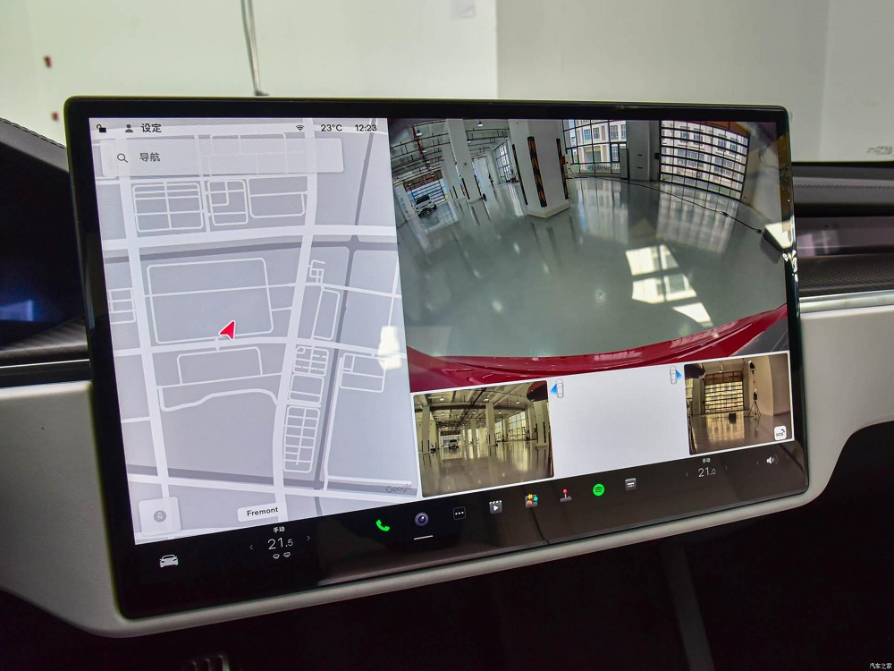 Camera 360 độ của Tesla Model S 2023