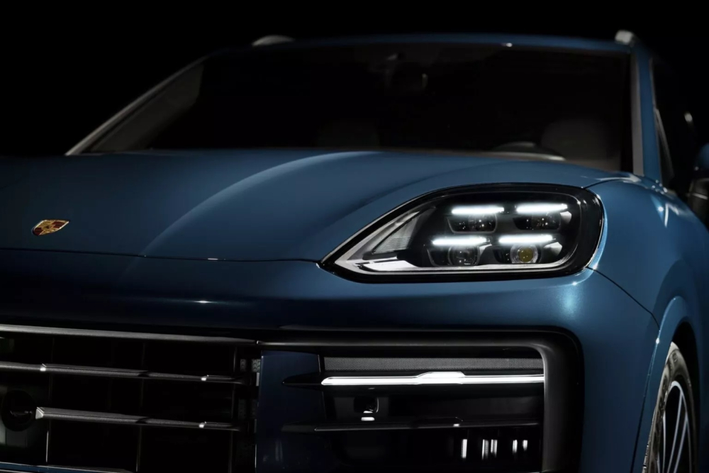 Đèn pha LED mới của Porsche Cayenne 2024 Đèn pha LED mới của Porsche Cayenne 2024