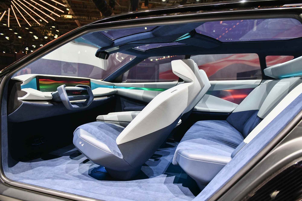 Không gian nội thất của Nissan Arizon EV Concept Không gian nội thất của Nissan Arizon EV Concept