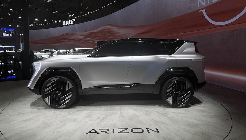 Nissan Arizon EV Concept - SUV điện với kích thước như VinFast VF e34 Nissan Arizon EV Concept - SUV điện với kích thước như VinFast VF e34