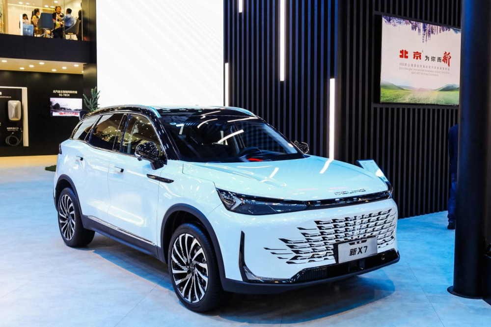 Beijing X7 2023 chính thức được chốt giá tại Trung Quốc