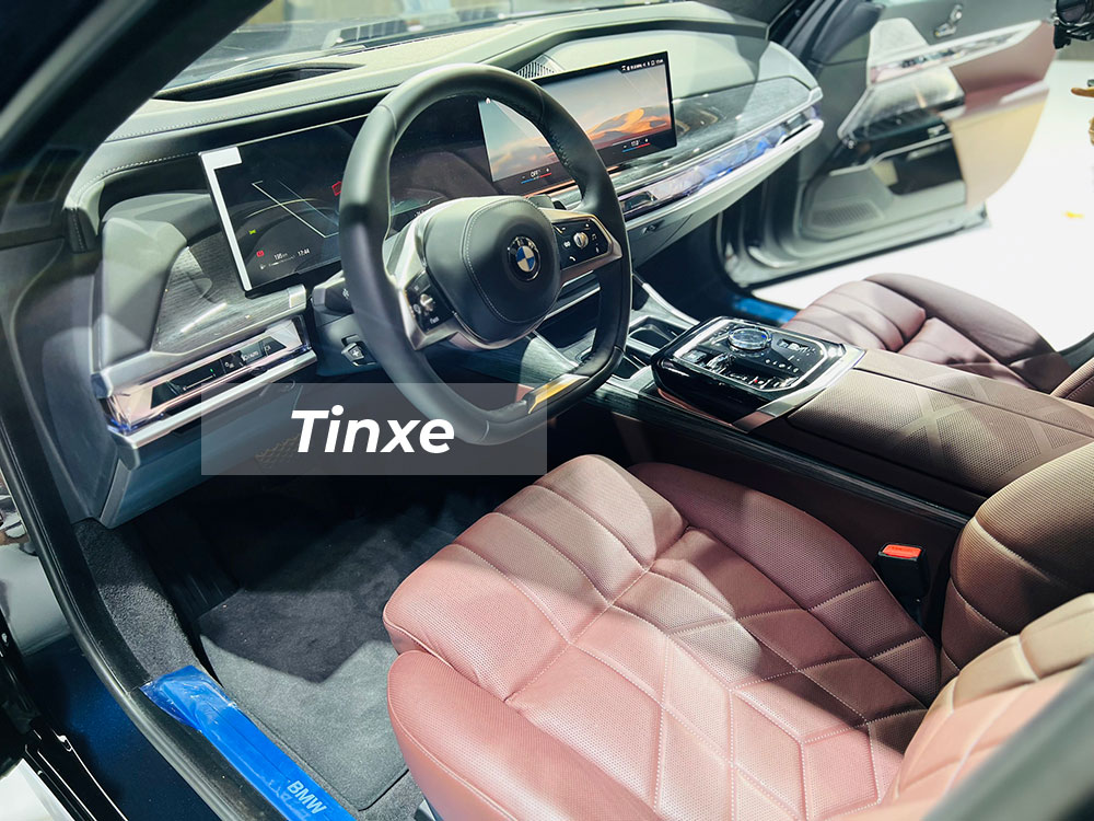 Ghế của BMW 7-Series 2023 rộng hơn, c&oacute; đủ t&iacute;nh năng sưởi ấm, l&agrave;m m&aacute;t, ngả lưng ghế