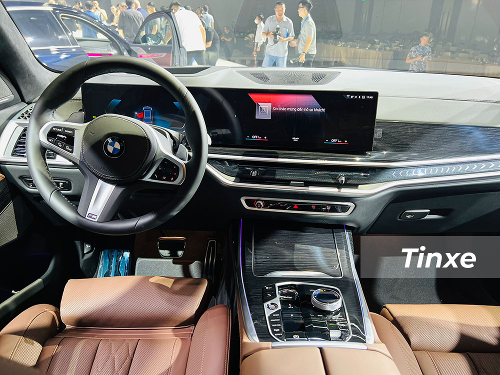 Nội thất của BMW X7 LCI 2023
