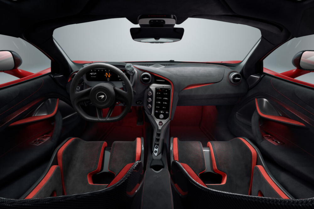 Nội thất của McLaren 750S Nội thất của McLaren 750S