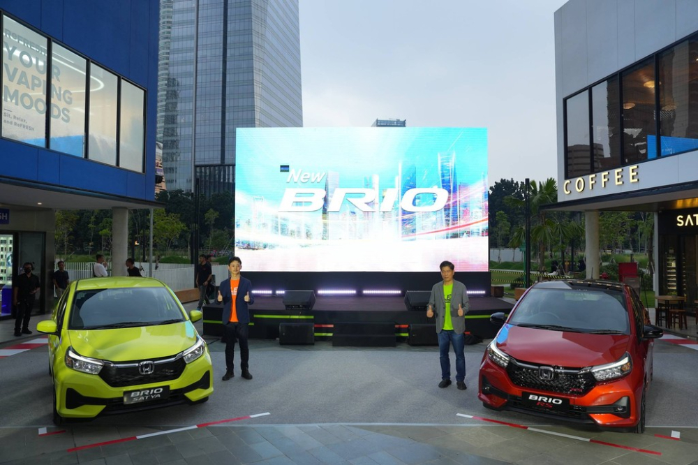 Honda Brio 2023 ra mắt tại Indonesia
