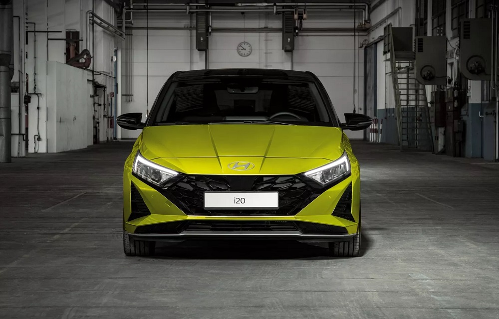 Cận cảnh đầu xe của Hyundai i20 2024 Cận cảnh đầu xe của Hyundai i20 2024