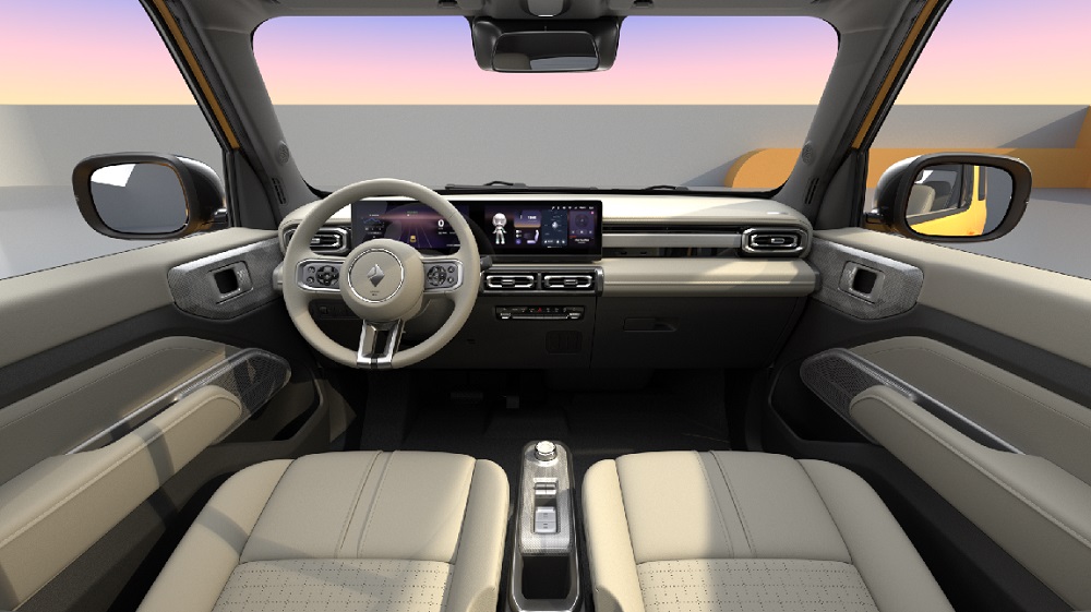 Baojun Yep với nội thất m&agrave;u trơn