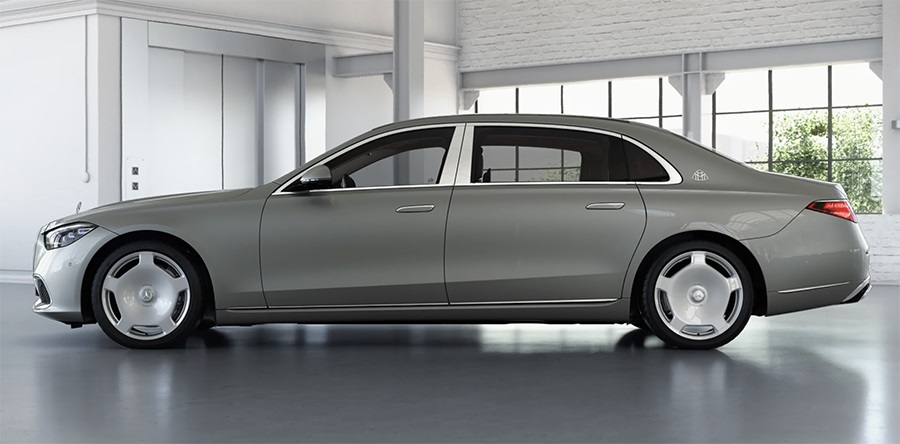 Mercedes-Maybach S580e 2024 màu trắng