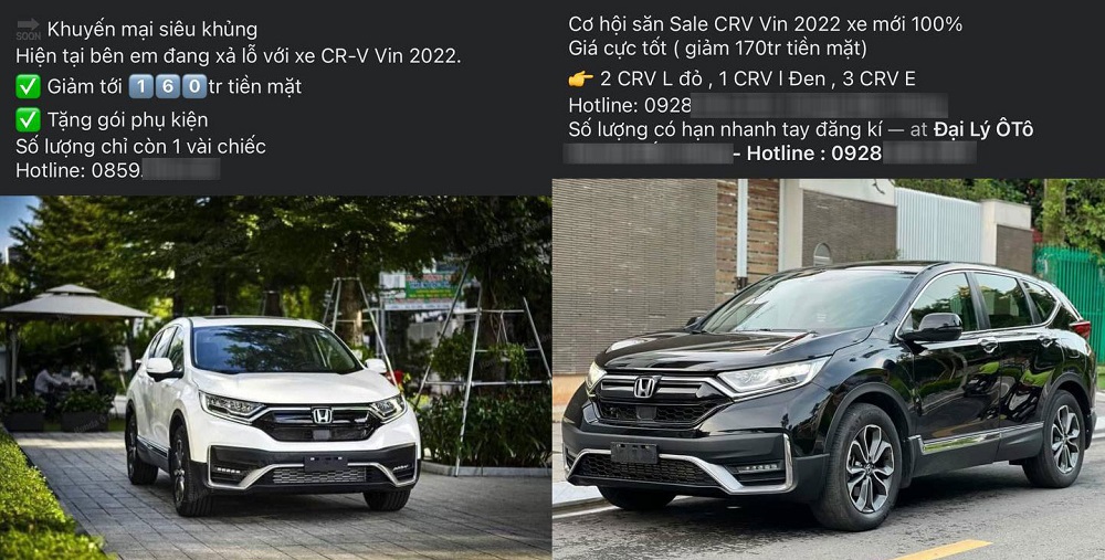 Không thua kém Mazda CX-5, Honda CR-V cũng được giảm giá lên đến 170 triệu đồng tại đại lý Không thua kém Mazda CX-5, Honda CR-V cũng được giảm giá lên đến 170 triệu đồng tại đại lý