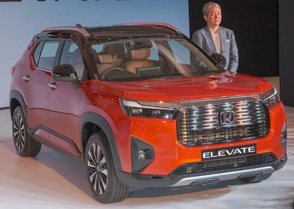 Cận cảnh đầu xe của Honda Elevate Cận cảnh đầu xe của Honda Elevate