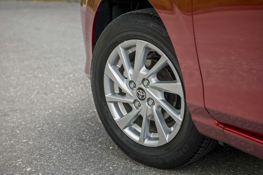 V&agrave;nh hợp kim 14 inch của Toyota Wigo G CVT 2023
