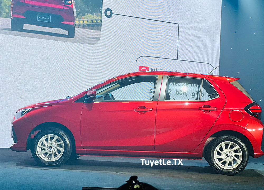 Toyota Wigo 2023 tăng kích thước so với thế hệ cũ Toyota Wigo 2023 tăng kích thước so với thế hệ cũ