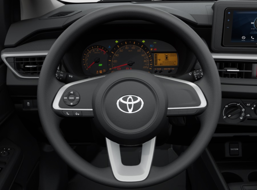 V&ocirc; lăng của bản Toyota Wigo 2023 bản E MT