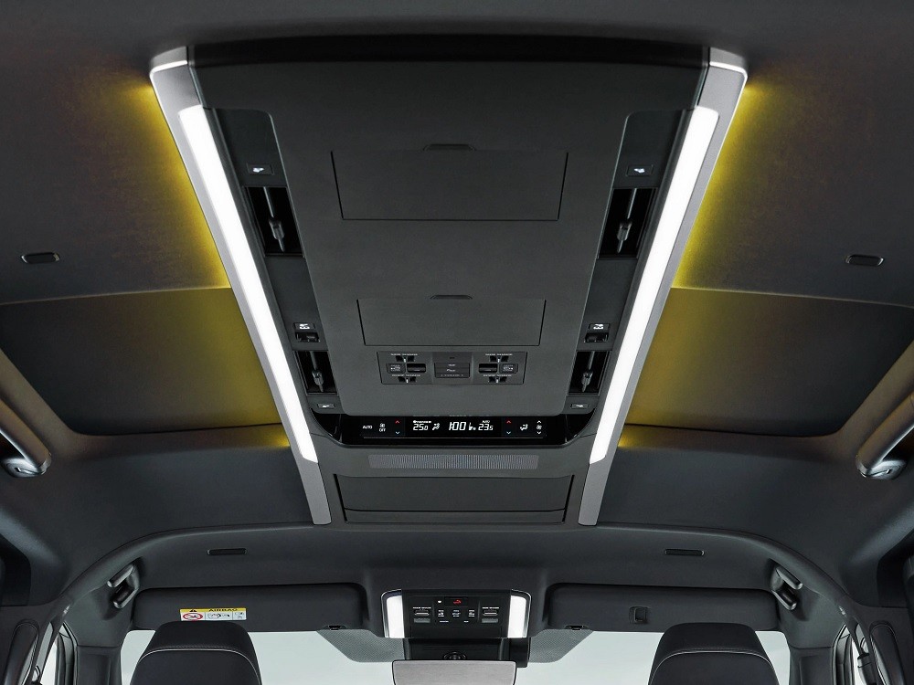 Cụm điều khiển trên trần của Toyota Vellfire 2023 Cụm điều khiển trên trần của Toyota Vellfire 2023