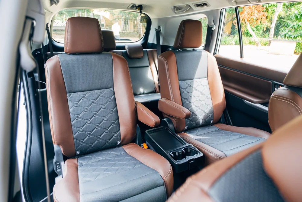 2 ghế giữa của Toyota Zenix 2023 ở Philippines