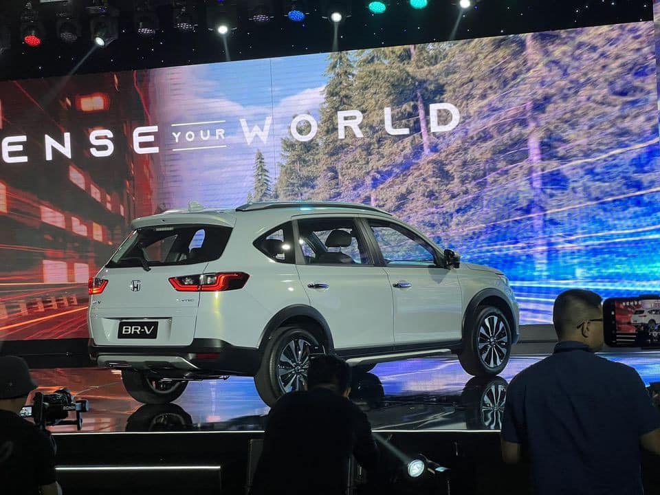 Honda BR-V 2023 sở hữu ngoại hình khỏe khoắn, theo phong cách SUV