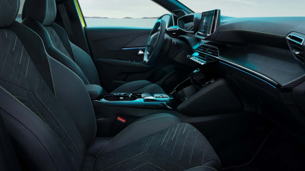 Ghế của Peugeot 208 2024 bản GT bọc Alcantara Ghế của Peugeot 208 2024 bản GT bọc Alcantara
