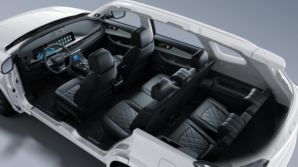 Chery Tiggo 8 Pro e+ 2023 c&oacute; nội thất 7 chỗ ngồi