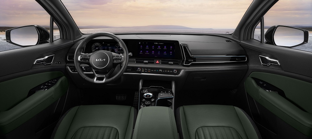 Nội thất của Kia Sportage 30th Anniversary Edition 2024 Nội thất của Kia Sportage 30th Anniversary Edition 2024