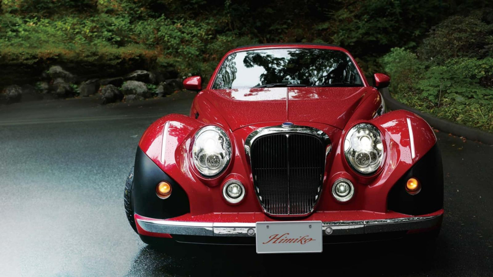 Mitsuoka Himiko 2024 thêm màu sơn đỏ mới Mitsuoka Himiko 2024 thêm màu sơn đỏ mới