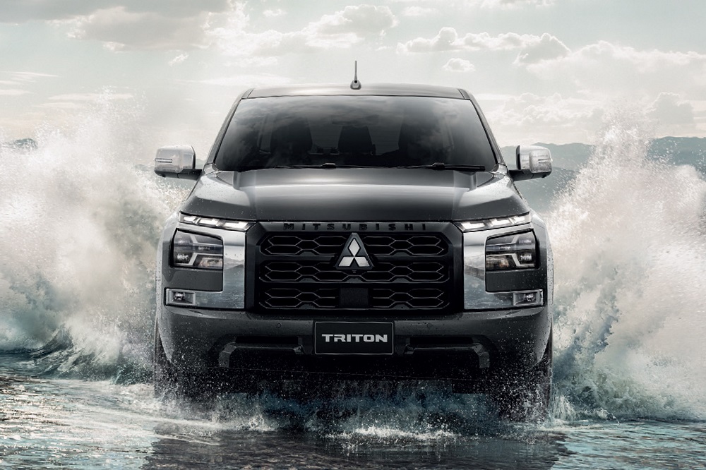 Mitsubishi Triton 2023 sở hữu thiết kế đầu xe mới