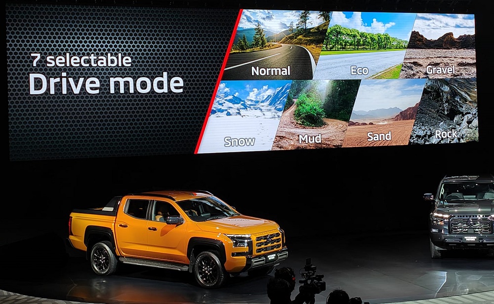 7 chế độ lái của Mitsubishi Triton 2023